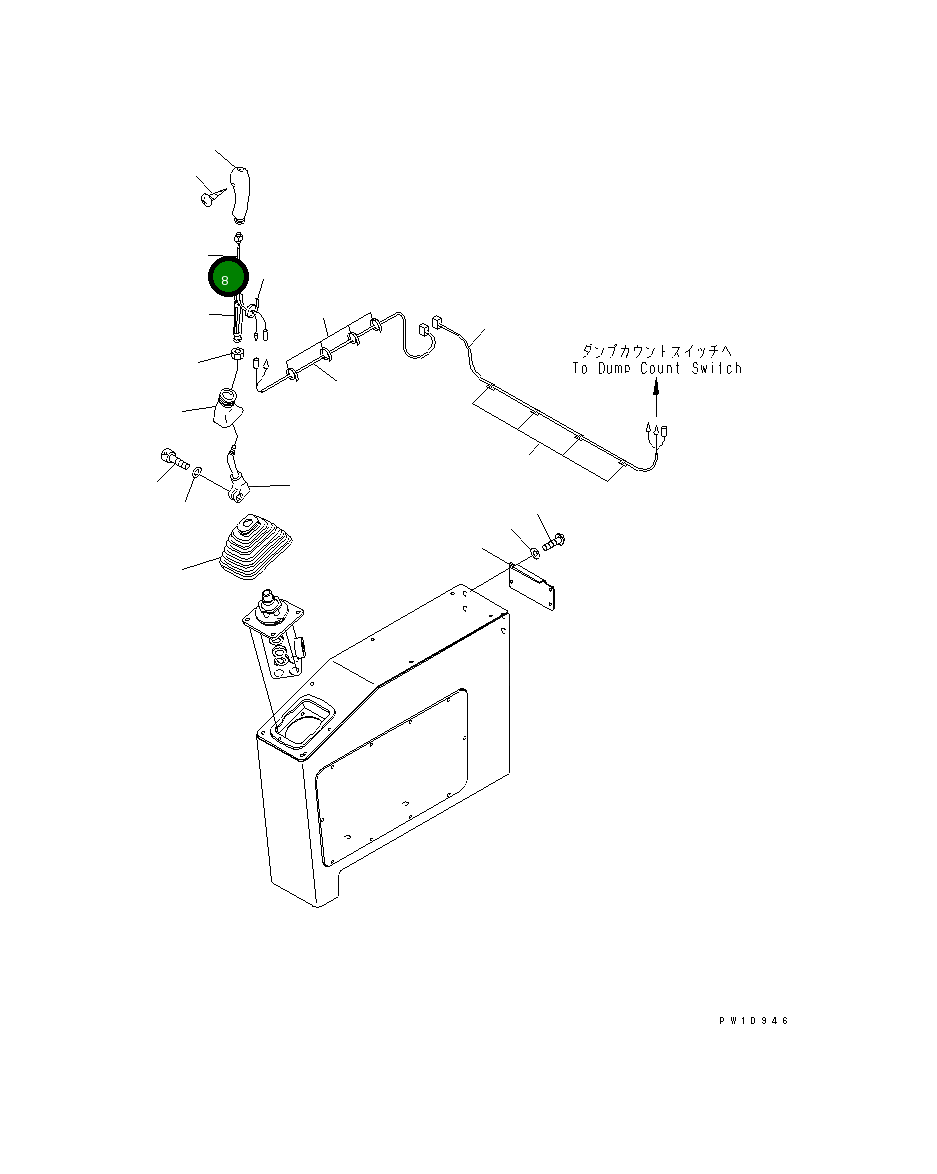 Винт 21T-43-64460 Komatsu