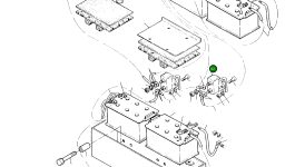 Выключатель аккумулятора 159 984 40 Komatsu