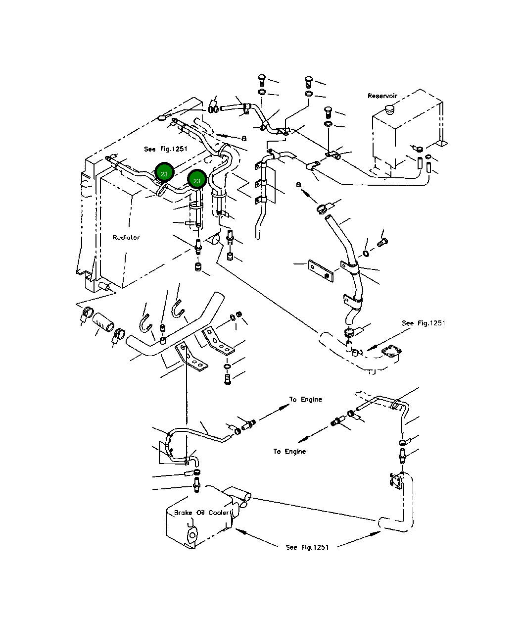 Шланг 561-03-62461 Komatsu