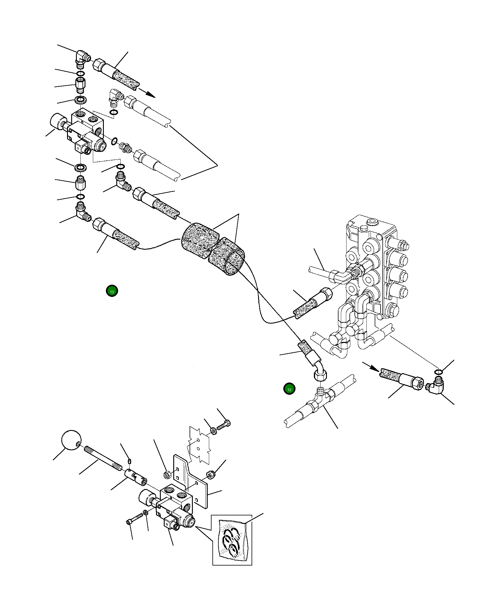 Шланг 392067025 Komatsu