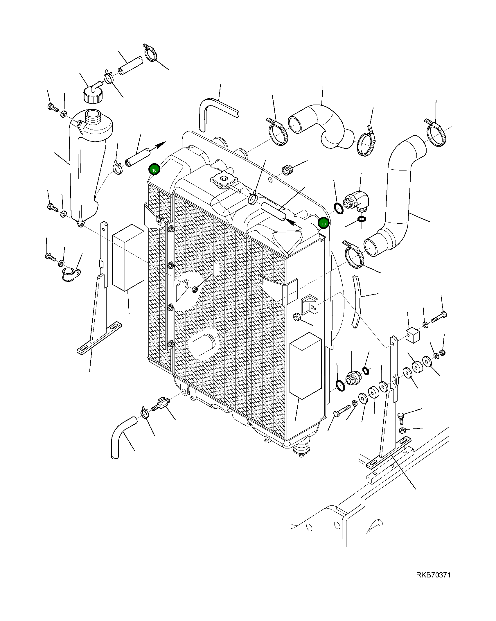 Шланг 42N-03-11471 Komatsu