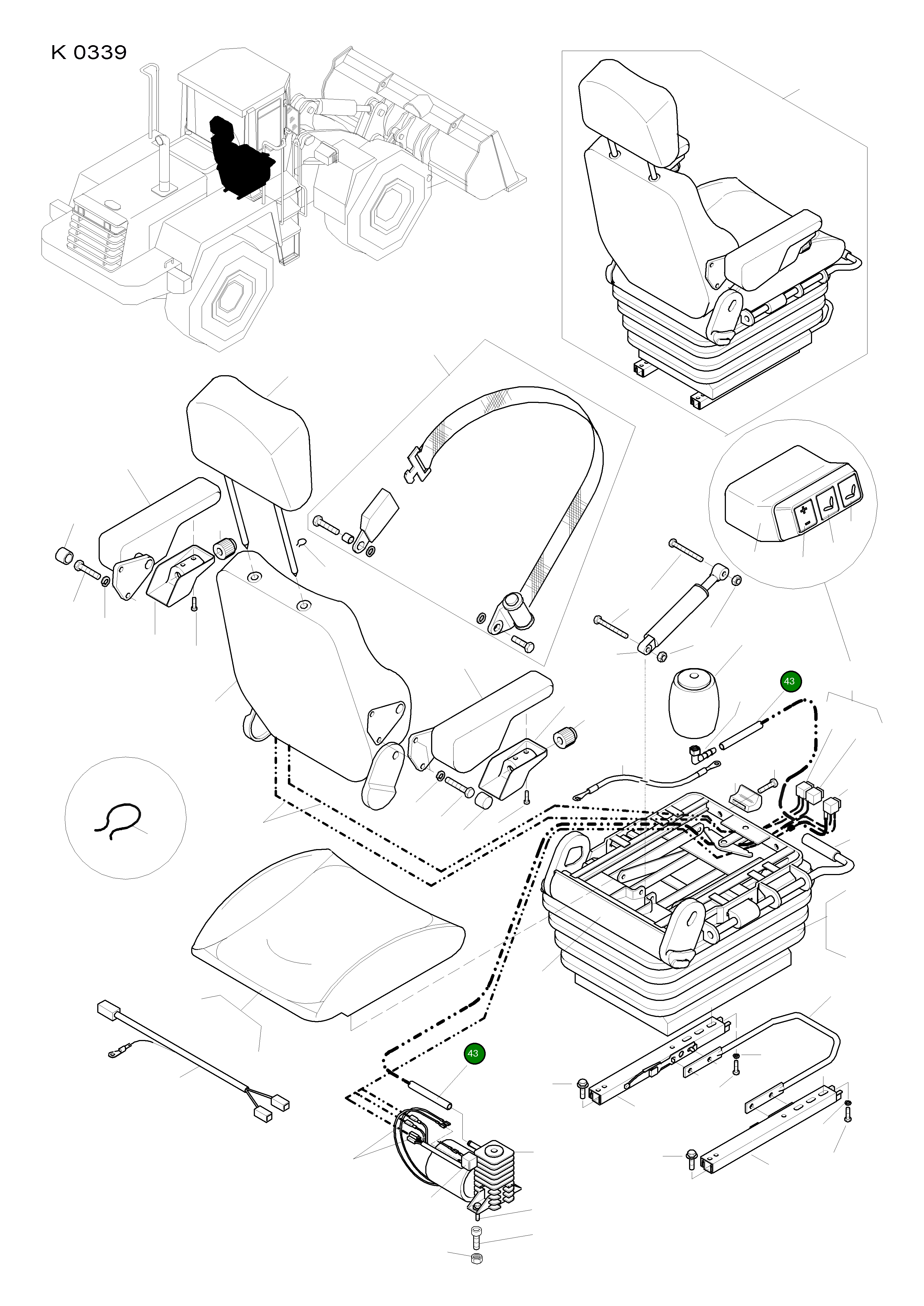 Шланг 421-57-H0P01 Komatsu