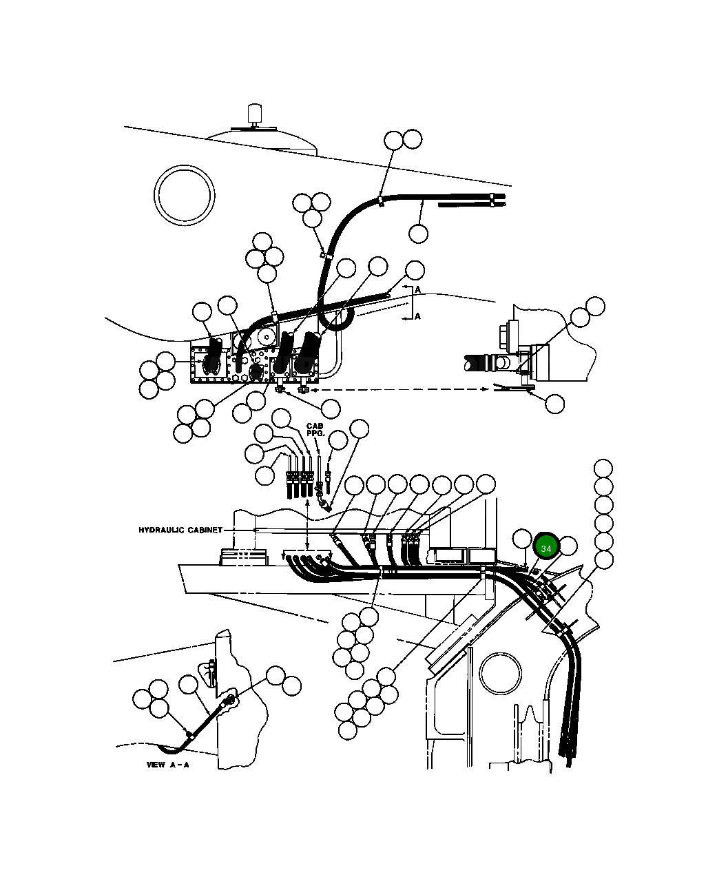 Шланг HA5568 Komatsu