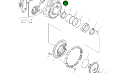 Втулка 17A-27-41290 Komatsu
