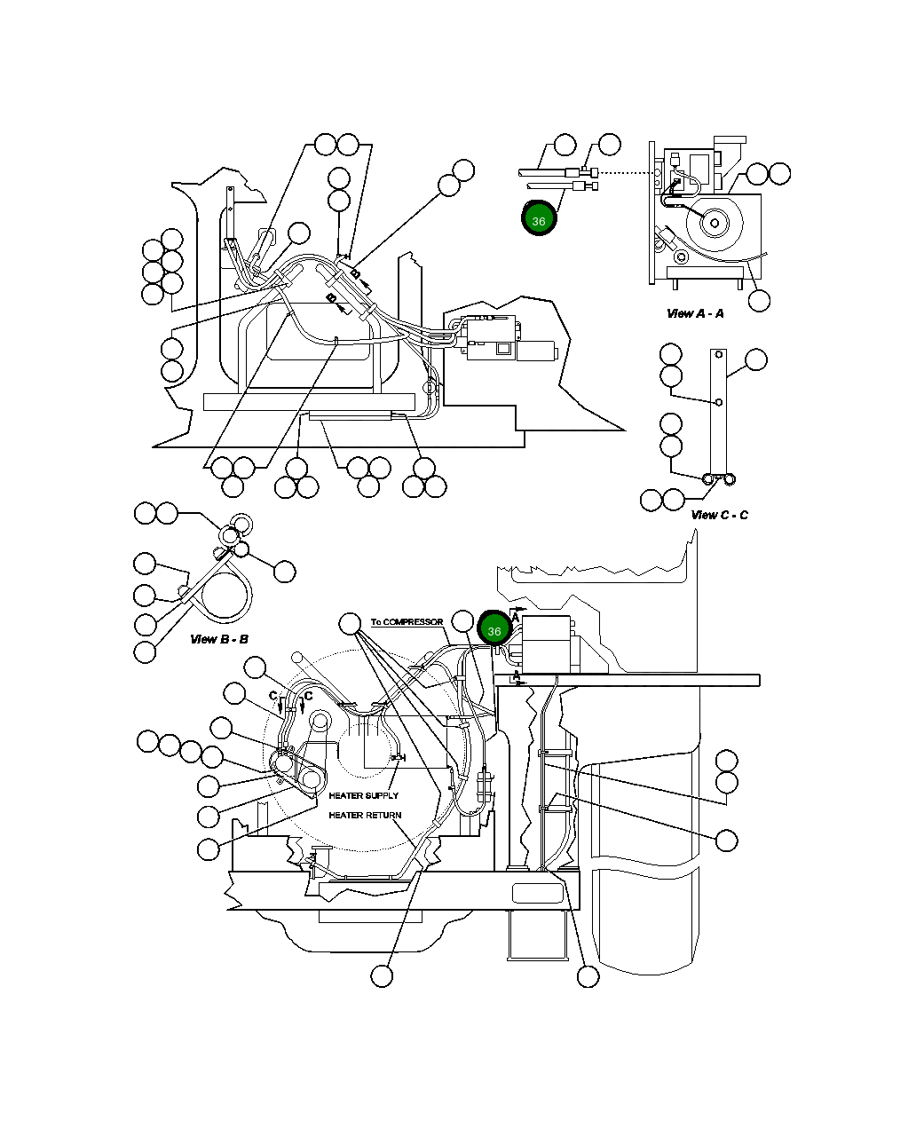 Шланг PB9606 Komatsu