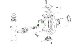 Втулка 0501 316 249 Komatsu