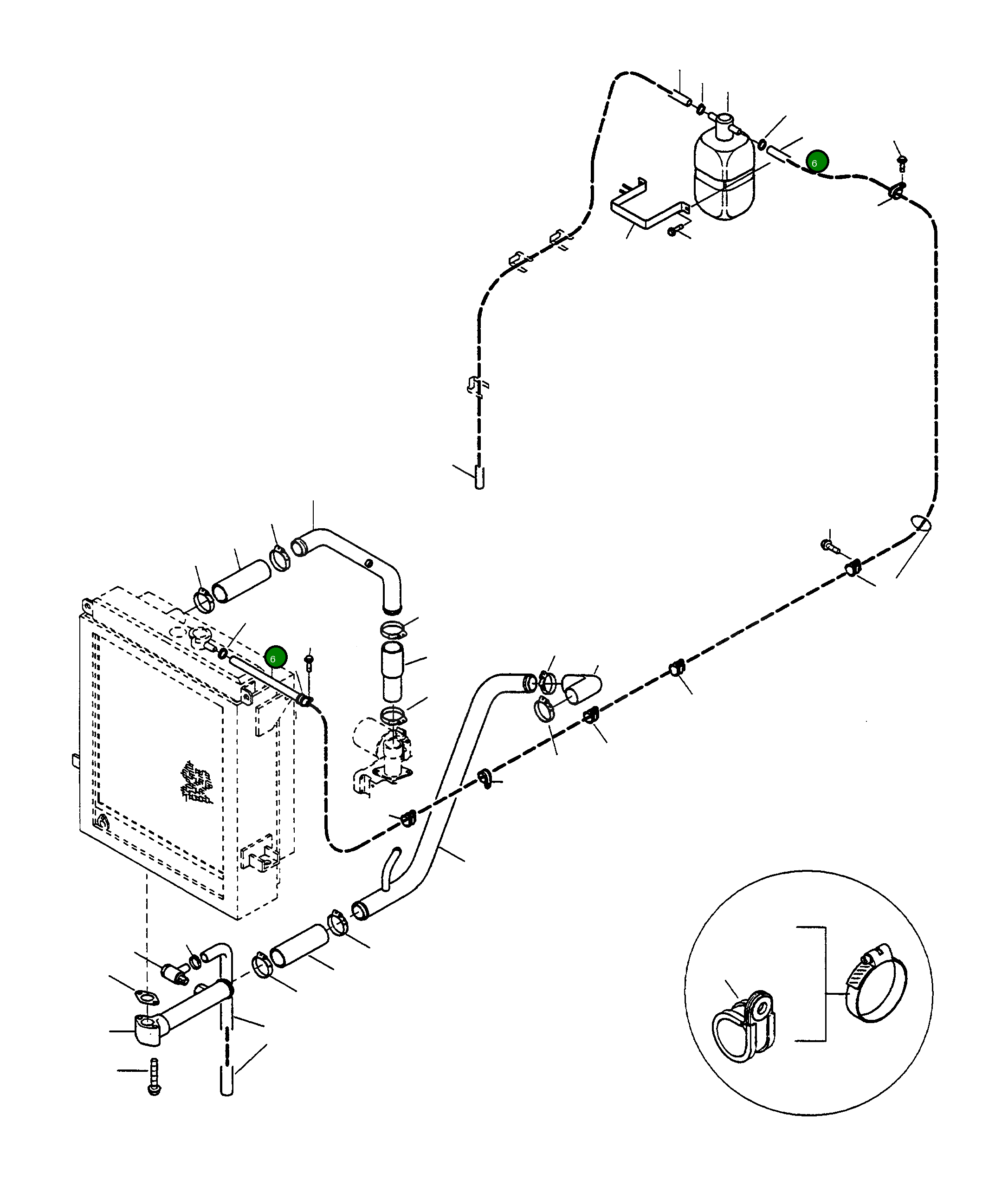 Шланг 424-03-H2220 Komatsu