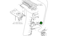 Шланг 21U-62-32650 Komatsu