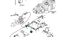 Шланг Y3923-68110 Komatsu