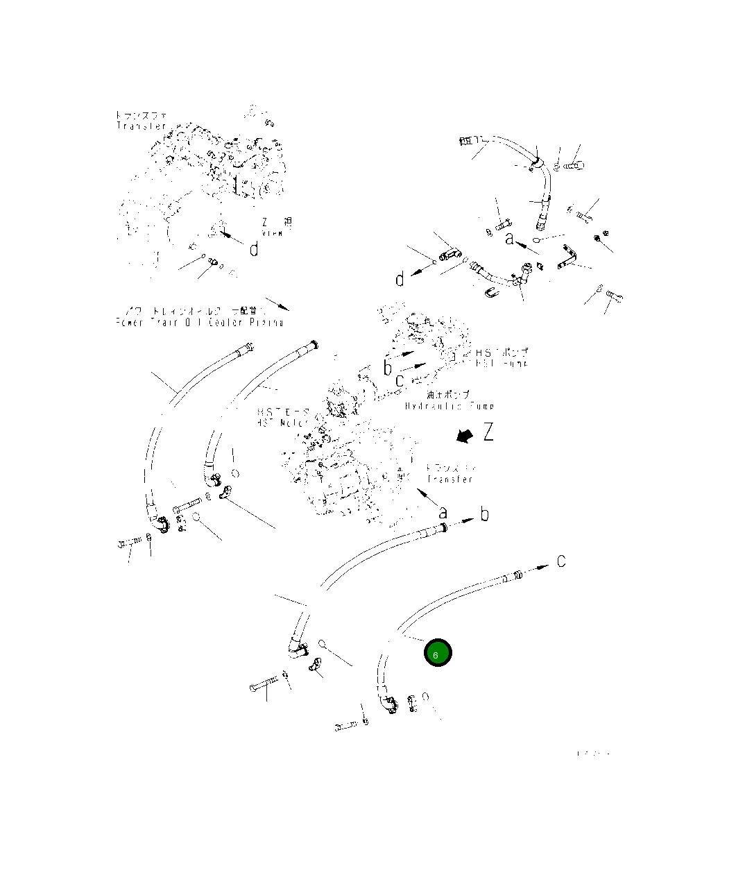 Шланг 418-18-52110 Komatsu