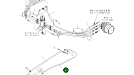 Шланг 22L-62-21812 Komatsu
