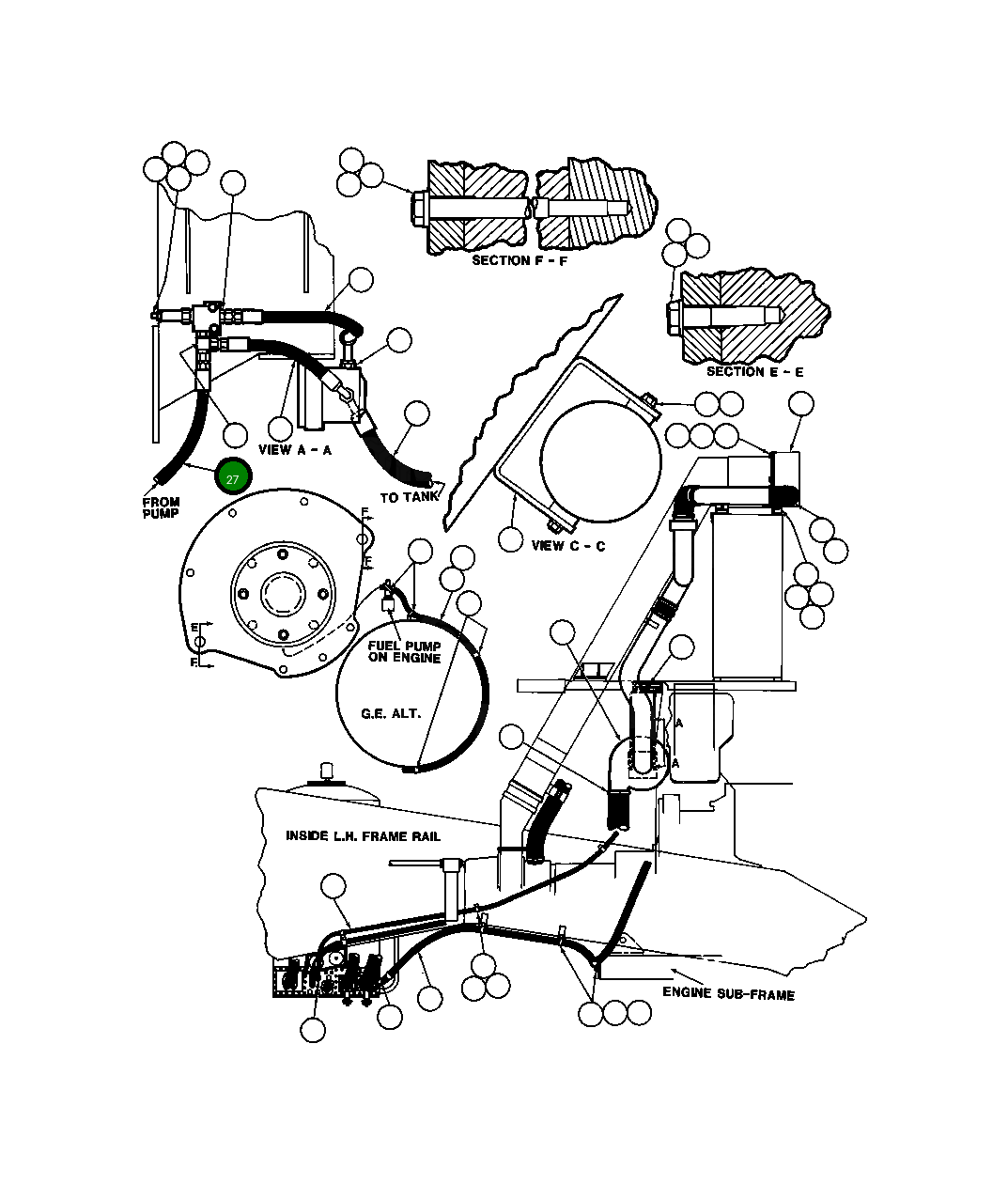 Шланг HA5554 Komatsu