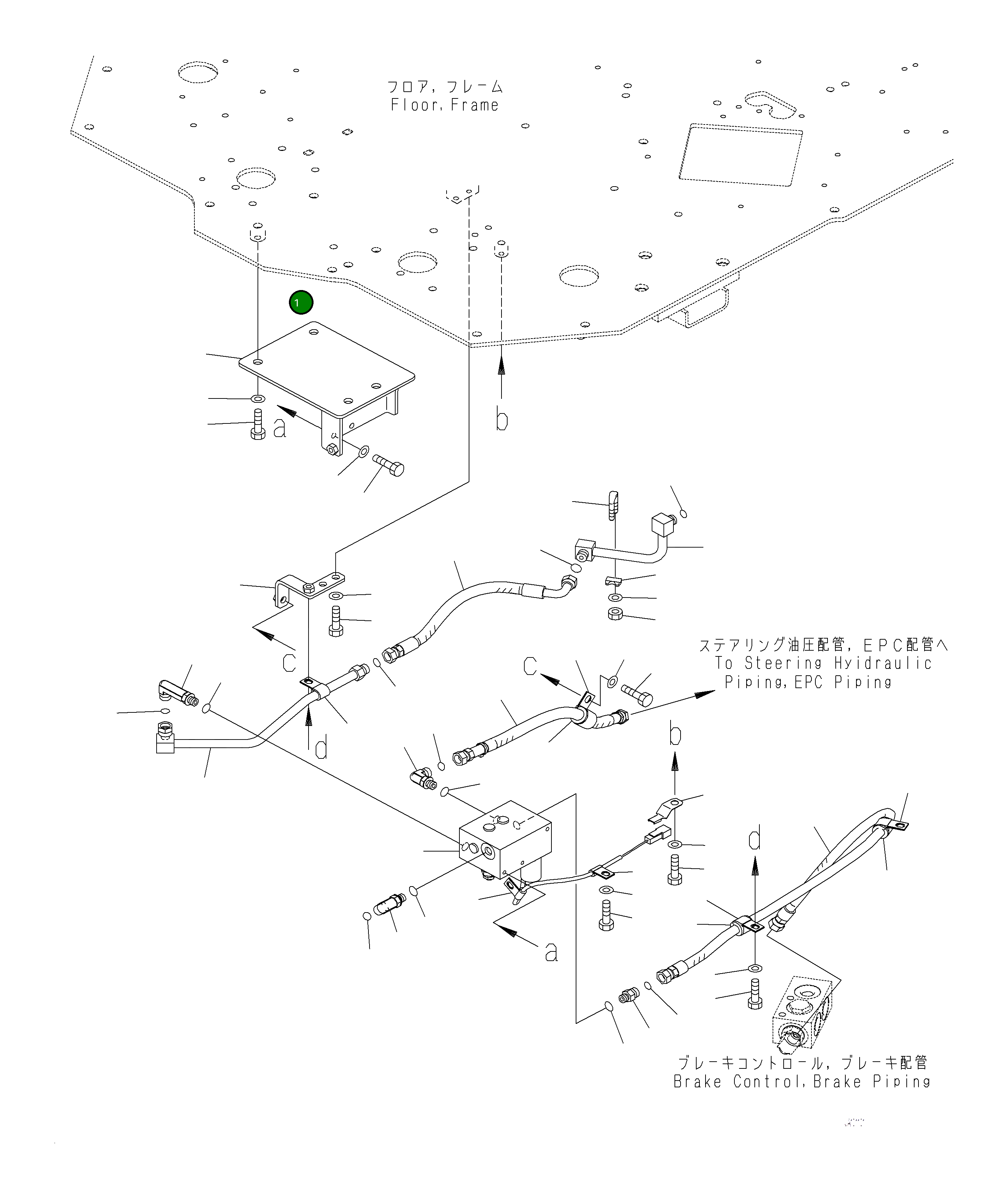 Шланг 421-62-68431 Komatsu