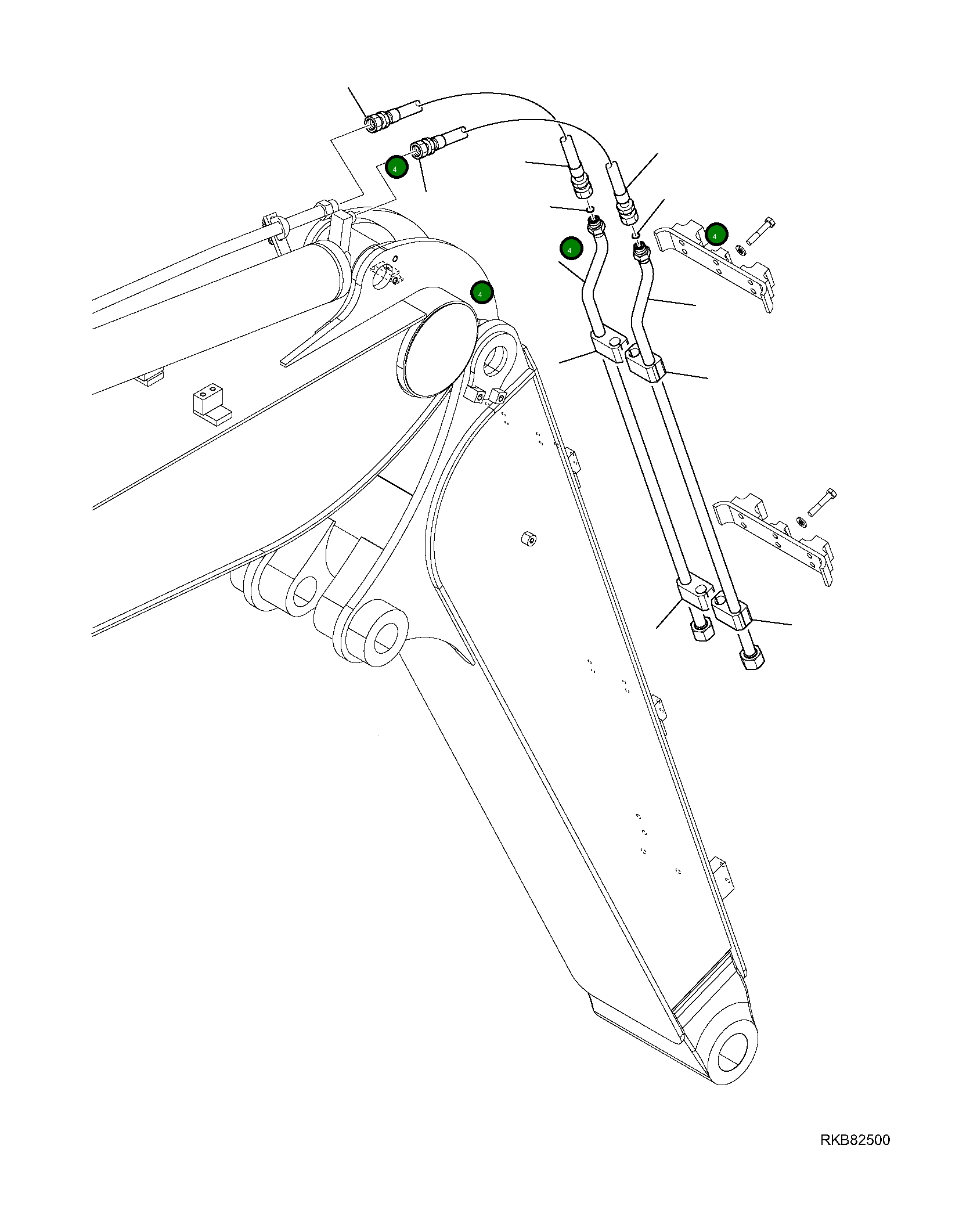 Шланг 22E-946-2320 Komatsu