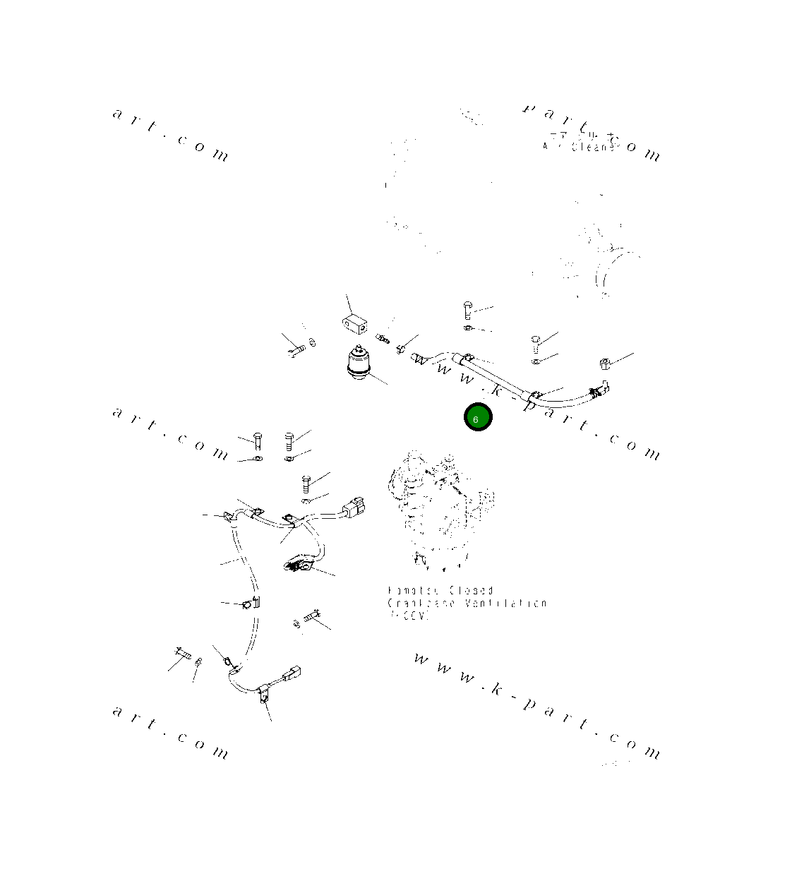 Шланг 419-02-62111 Komatsu