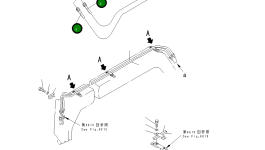 Шланг 230-09-23105 Komatsu