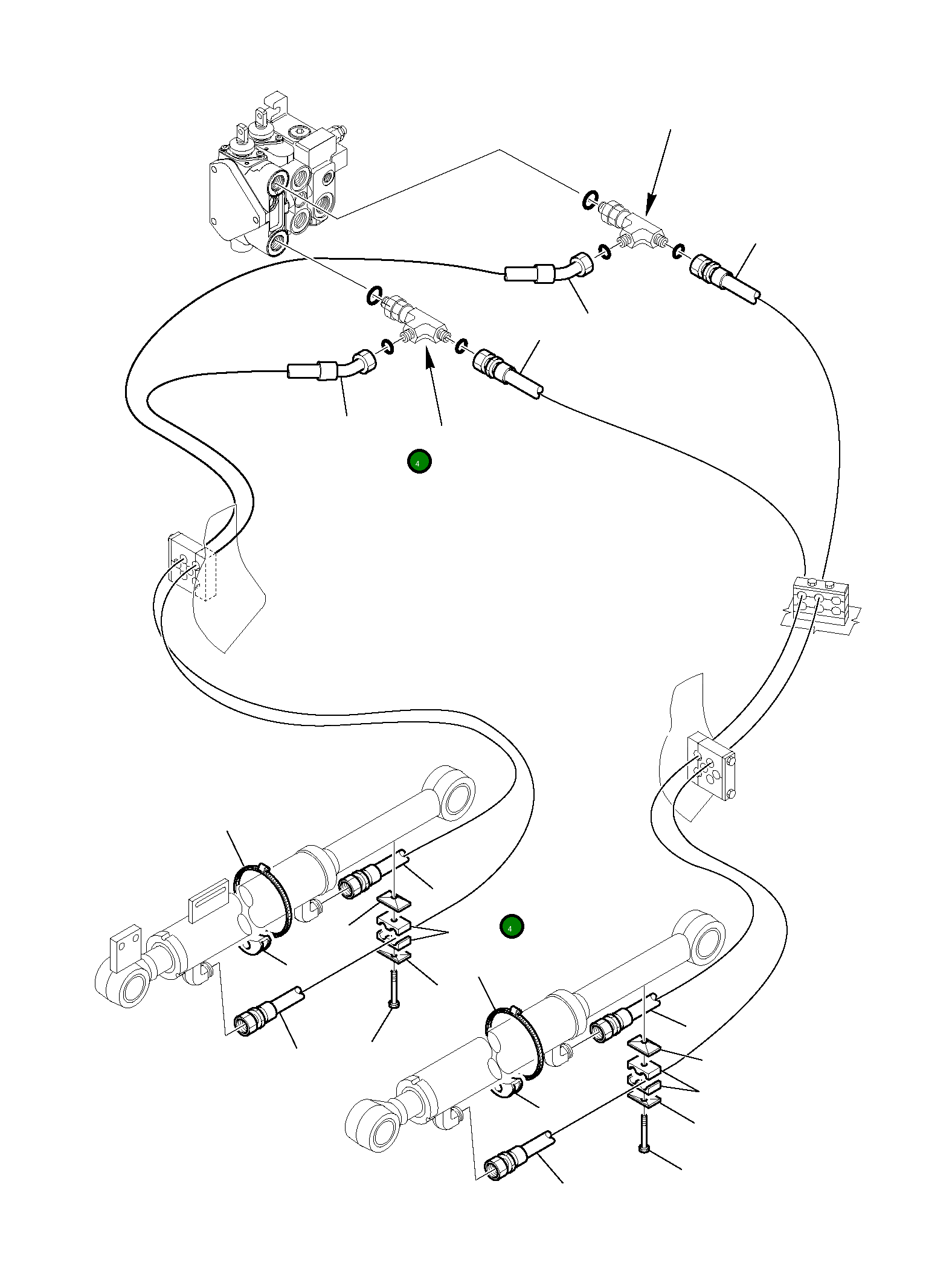 Шланг 42N-62-17880 Komatsu