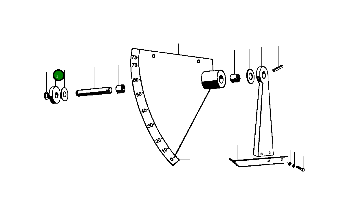 Втулка 69 306 Komatsu