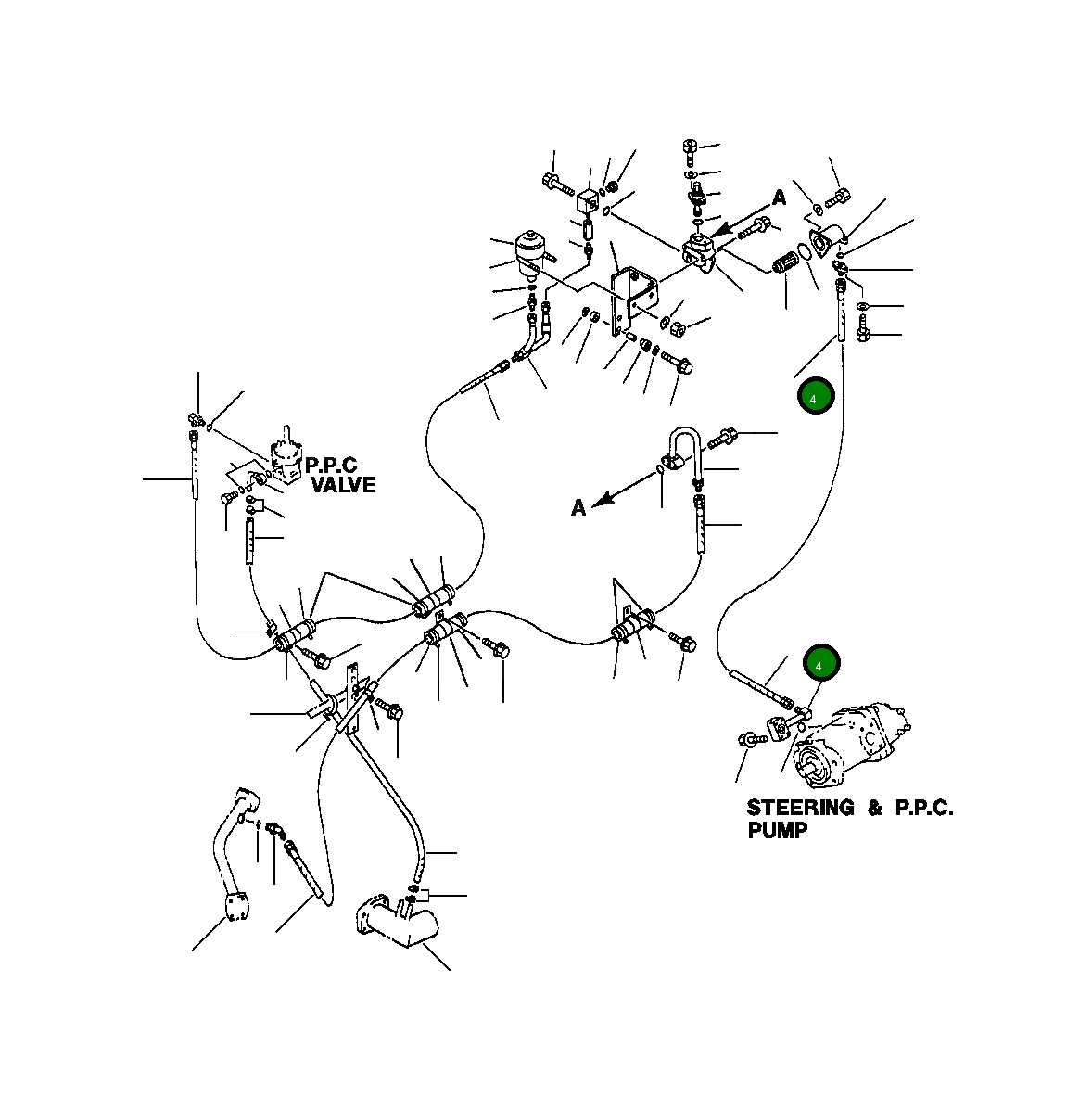 Шланг 425-62-14850 Komatsu