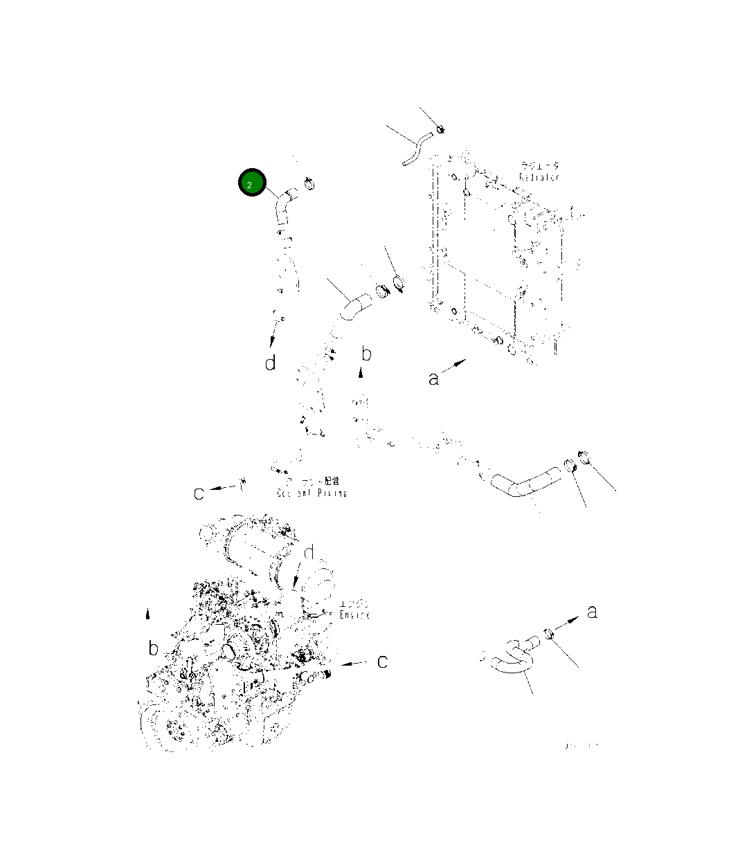 Шланг 418-03-51170 Komatsu