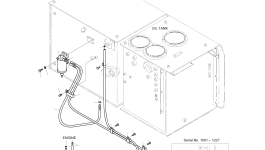 Шланг 2185-1247D147 Komatsu