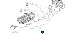 Шланг 22F-62-34970 Komatsu