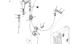 Шланг 21D-09-91110 Komatsu