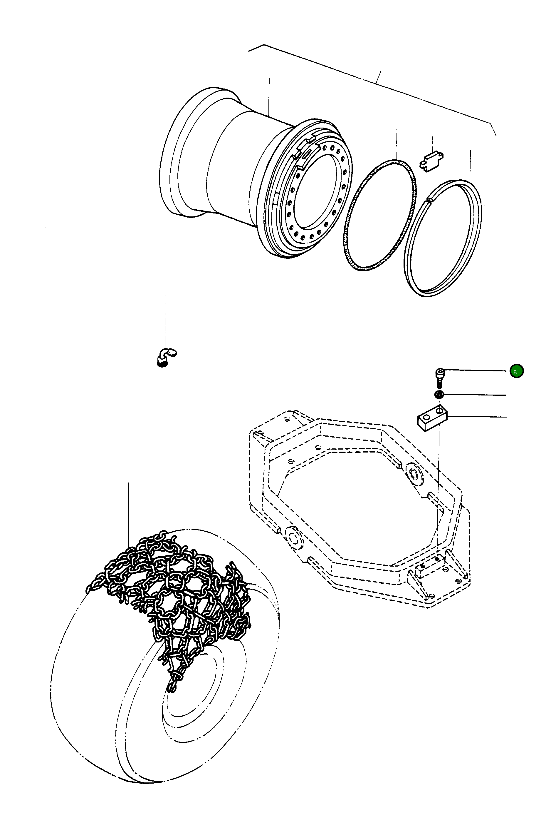 Винт 1443710X1 Komatsu