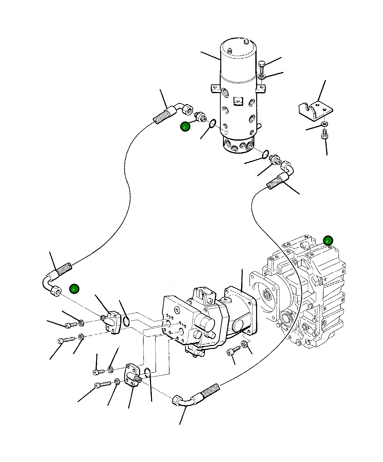 Шланг 21D-09-94400 Komatsu