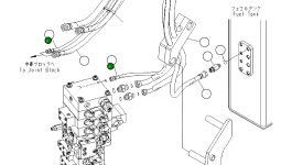 Шланг 21Y-62-25150 Komatsu