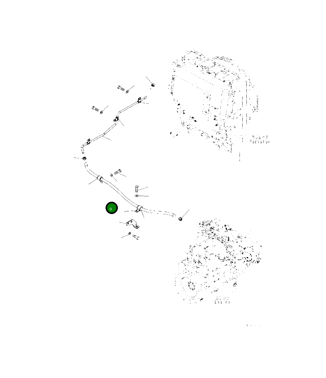 Шланг 423-03-62251 Komatsu