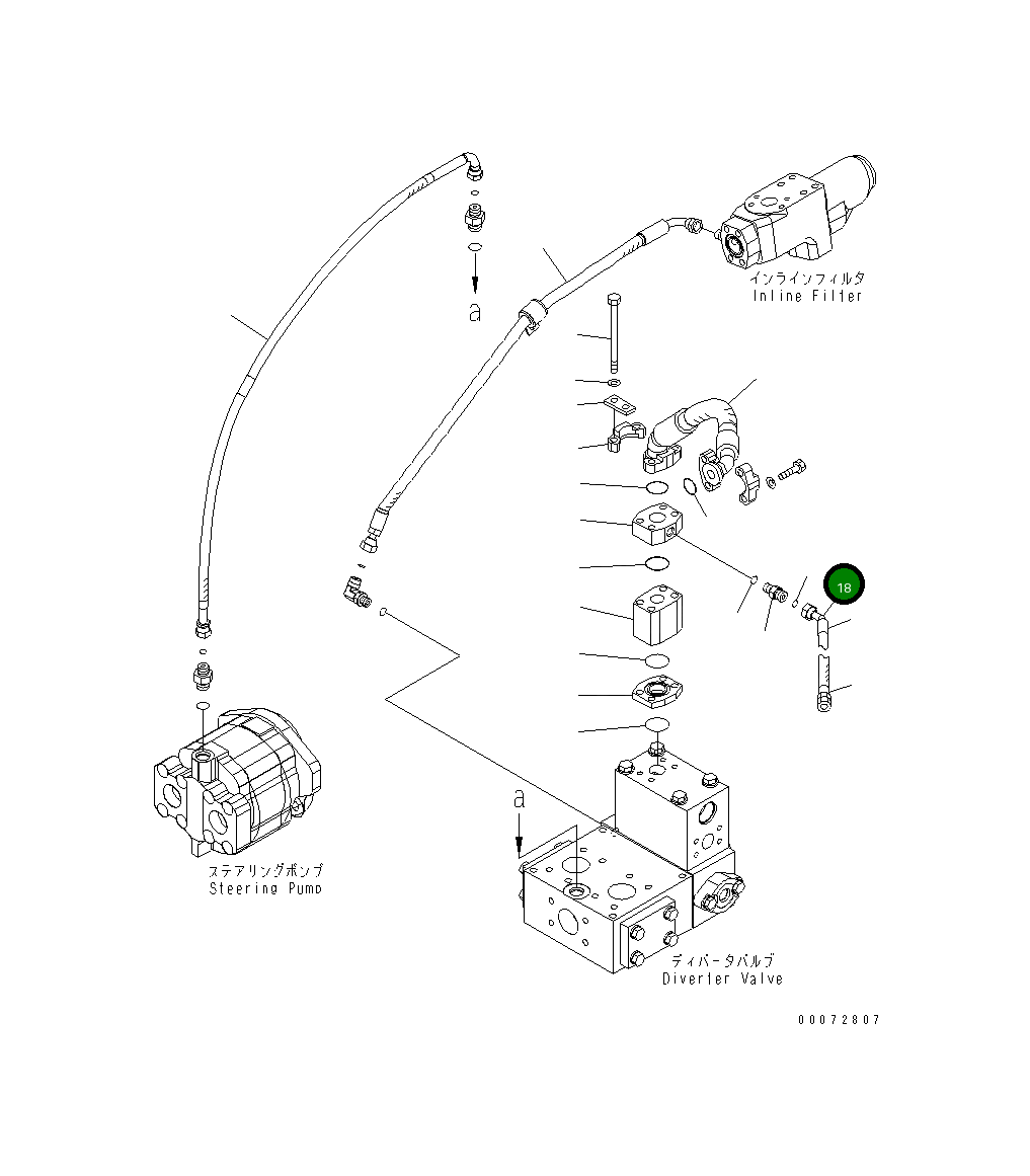 Шланг 426-62-35440 Komatsu
