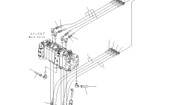 Шланг 22J-62-16231 Komatsu