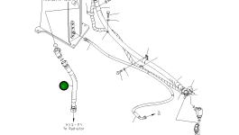 Шланг 22M-62-22810 Komatsu