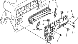 Гайка 01584-10806 Komatsu