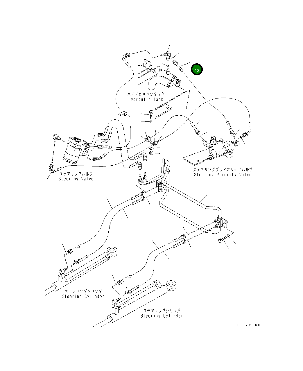 Шланг 415-62-21530 Komatsu