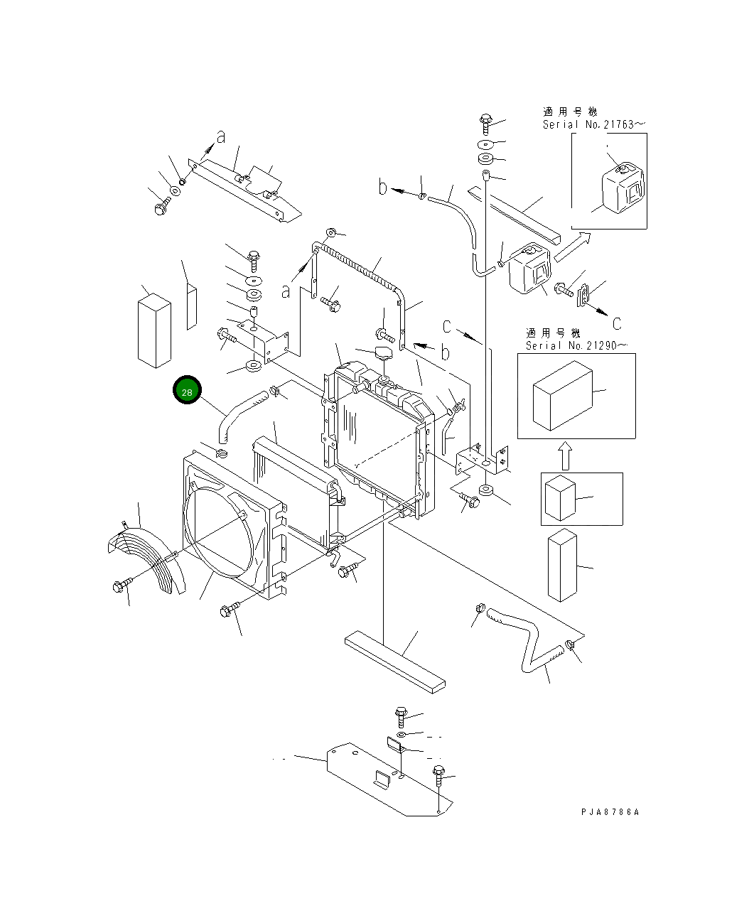 Шланг 363-03-32110 Komatsu