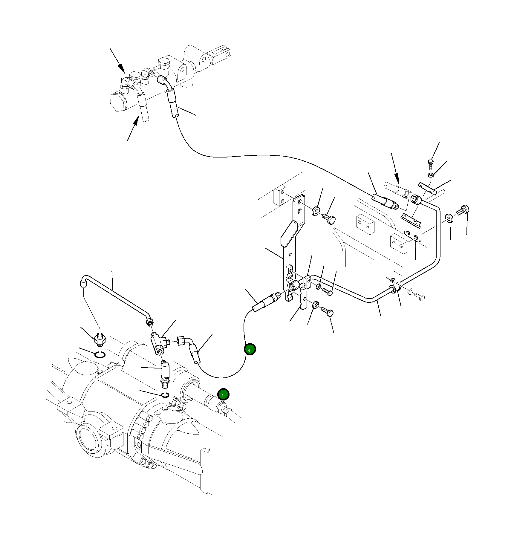 Шланг 395-43-11281 Komatsu