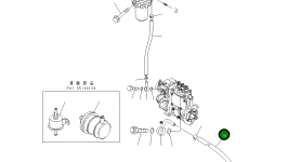 Шланг YM105025-59760 Komatsu