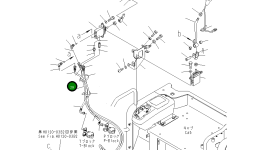 Шланг 22M-62-23281 Komatsu
