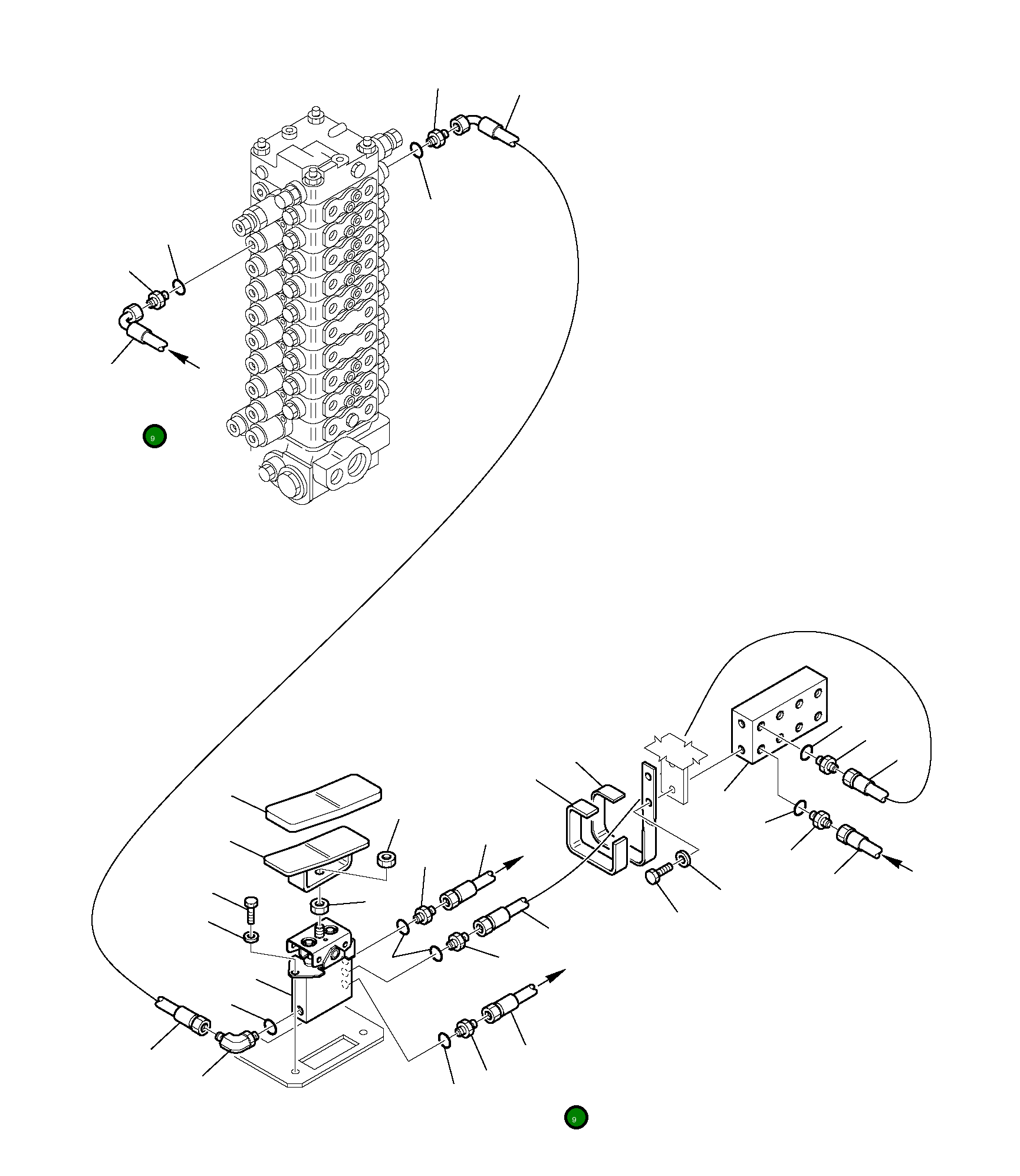 Шланг 226-09-11130 Komatsu
