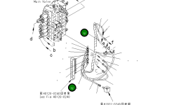 Шланг 22U-62-25880 Komatsu