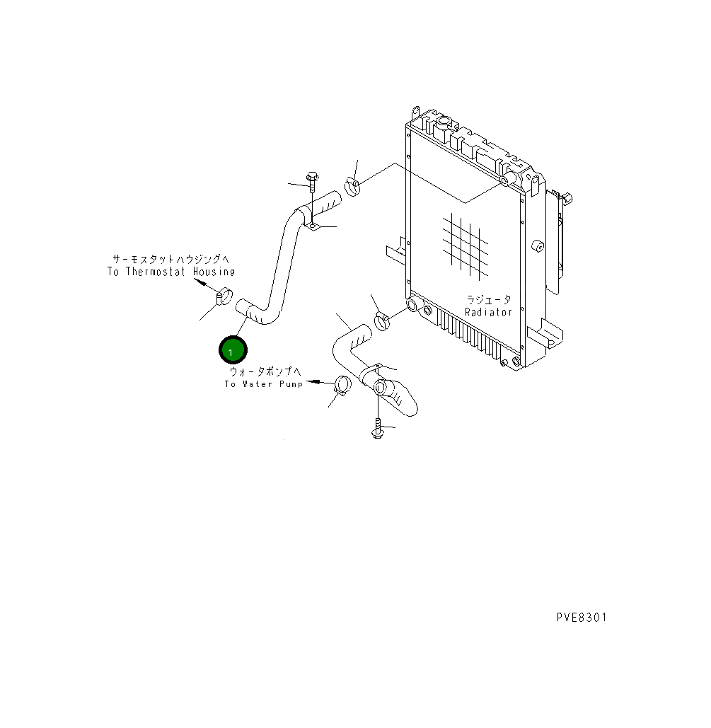Шланг 417-U47-2350 Komatsu