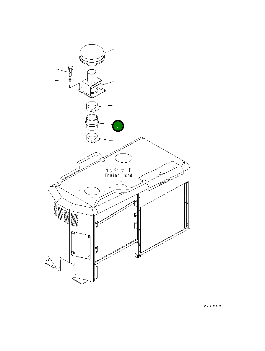 Шланг 600-181-0670 Komatsu
