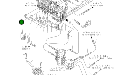 Шланг 21X-62-31931 Komatsu