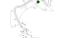 Шланг 23D-40-31241 Komatsu