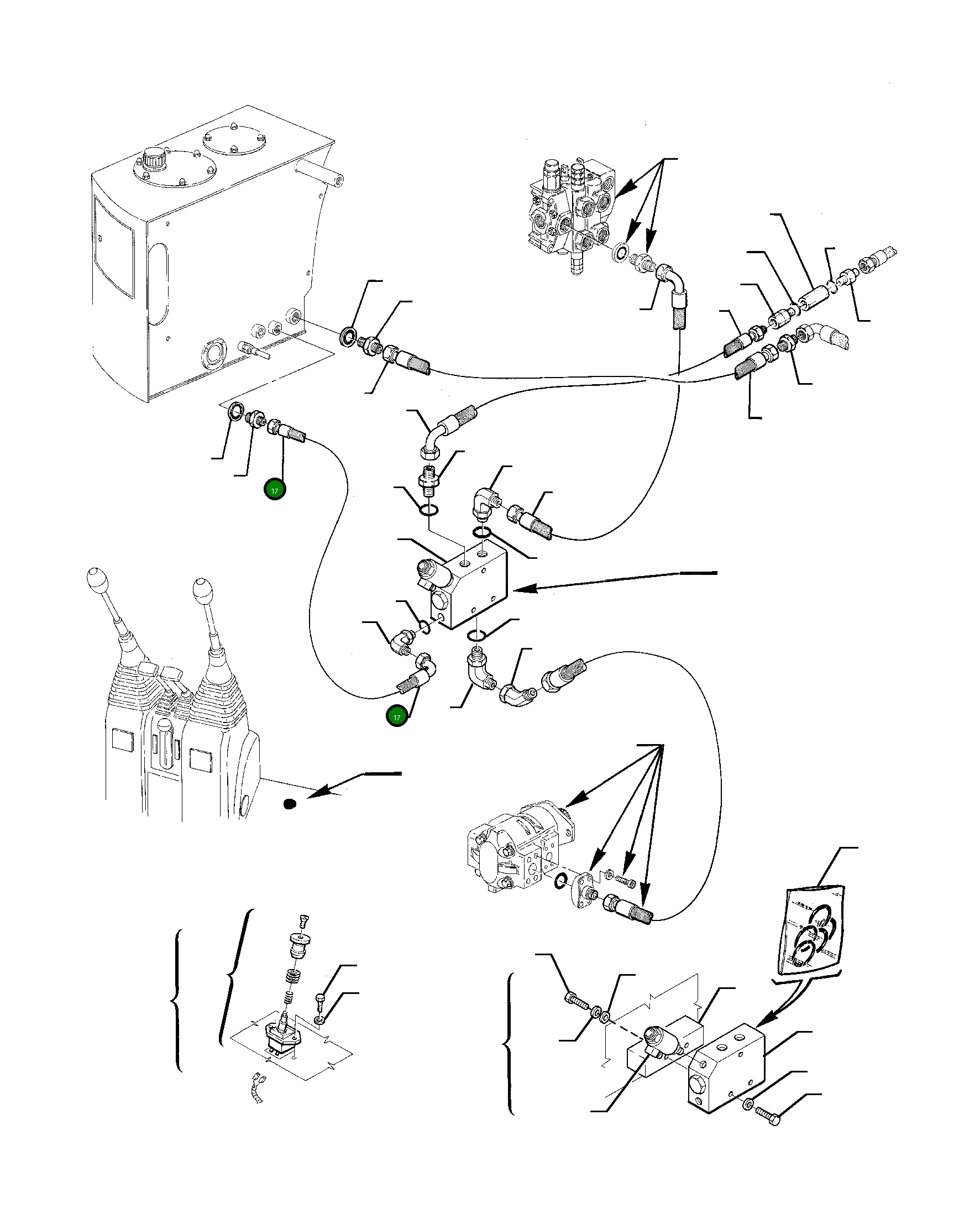 Шланг 852040005 Komatsu