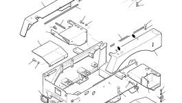 Винт 801200797 Komatsu