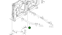 Шланг 21T-03-64590 Komatsu