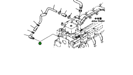 Шланг 3736-61-5220 Komatsu